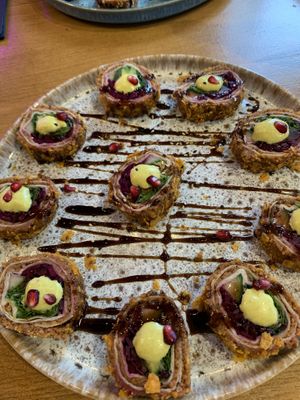 Tortilla „Sushi"  at Mama Dut in Bielefeld