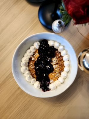 Blueberry Crumble Oatmeal at Sweet Jubilee Bakery in Geneva