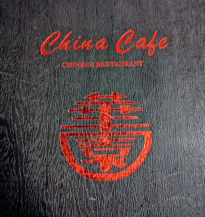 Menu at China Cafe in Rogers
