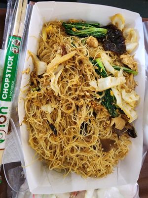 Bihun goreng kampung at Marga Lie Resto in Tangerang