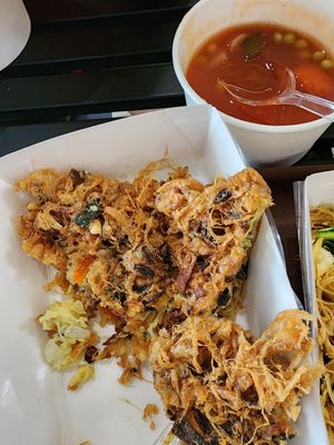 Fuyunghai vegetarian at Marga Lie Resto in Tangerang