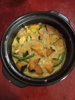 Pumpkin curry at Serendib Srilankan Cuisine in Siem Reap
