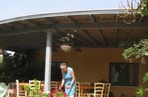 Outside at Harduf in Harduf