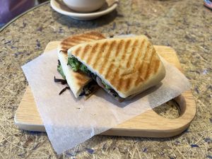  Vegan panini   at Hids' Cafe & Bar in Gifu