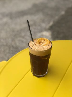 New Spring/Summer limited edition: Espresso Tonic! 🥤 at Communita Cafe in Tokyo