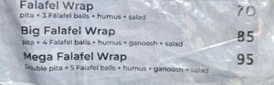 Wraps at Falafel Köy in Istanbul