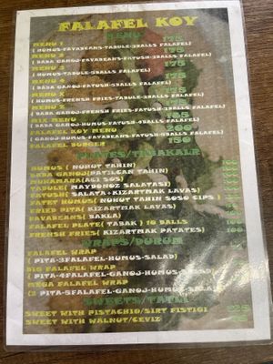   at Falafel Köy in Istanbul