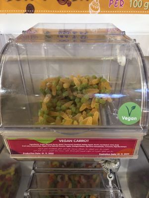 Carrots!  at Candylicious - Yas Mall in Abu Dhabi