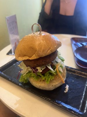 Spicy beef   at Burgeryyy Downtown in Hanoi