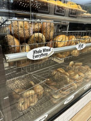 Bagels  at NY Bagel & Deli  in Santa Monica