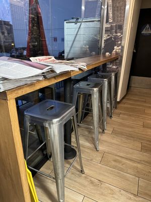 Bar Seating   at NY Bagel & Deli  in Santa Monica