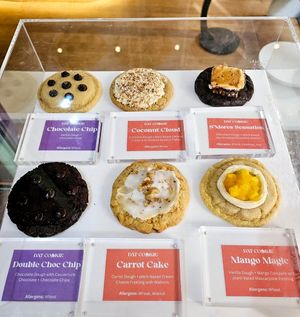 Six flavors at Dat Cookie in Berlin