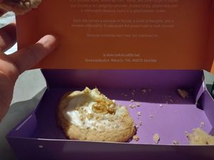 Walnut cookie! at Dat Cookie in Berlin