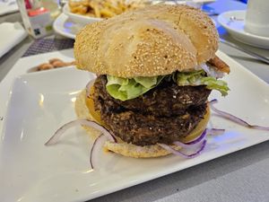 Doble burguer at La Boca Te Lia  in Jaen