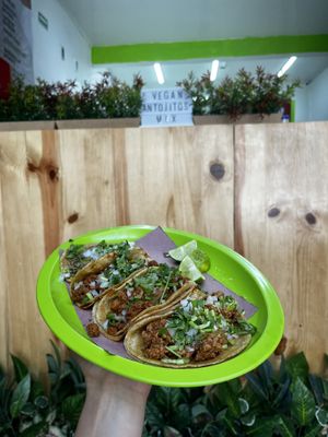 Tacos de asada   at SoyMexican in Toluca