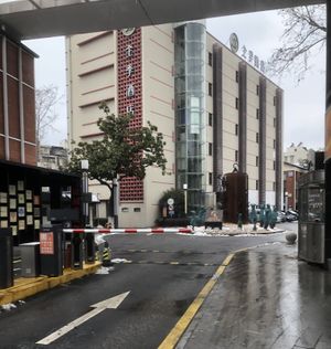 Enter this gate and turn left  at Zi Ran Miao Jiao - 自然妙徼 in Nanjing