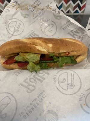 Tofu banh mi  at MEL - Roll'd - T2 in Tullamarine