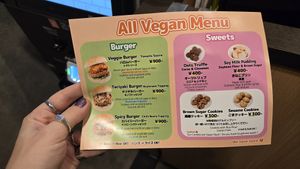  at Veggie Junkies Burger in Kobe