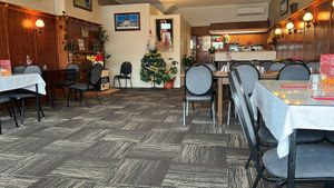 We ate early so no one in there!  at Indian and Nepalese Kitchen in Oamaru