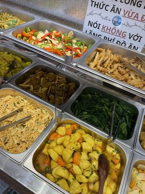 40k or 45 when fried rice  #Veganuary at Thiện Đức in Hanoi