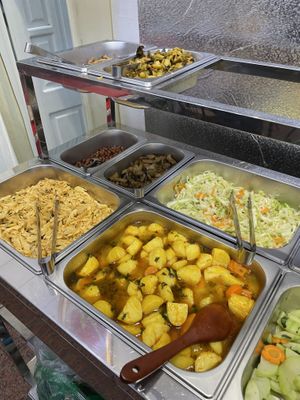 Buffet  #Veganuary at Thiện Đức in Hanoi