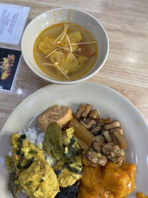 Soup #Veganuary at Thiện Đức in Hanoi