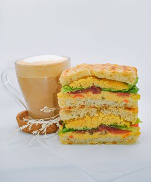 Combo sandwich at Ninna Homemade Bakery in Dubai