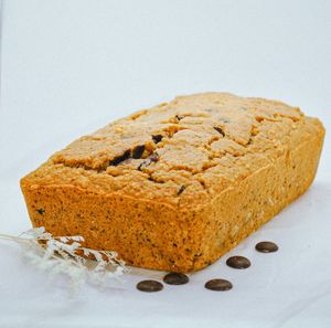 Healthy vegan and sugar free banana bread at Ninna Homemade Bakery in Dubai