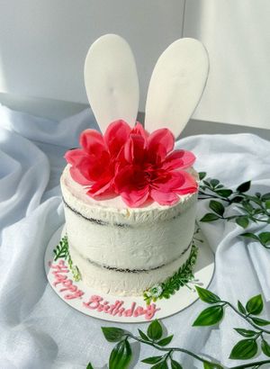 Vegan, gluten and sugar free chocolate cake at Ninna Homemade Bakery in Dubai