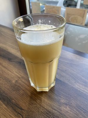 Lemon juice  at Happy Veggie - 天街素食 in Budapest