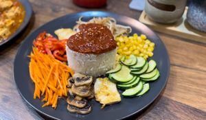   at Happy Veggie - 天街素食 in Budapest