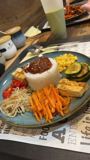  #Veganuary at Happy Veggie - 天街素食 in Budapest