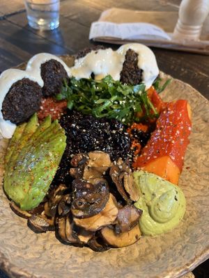 Falafel  at Honest Greens - Las Ramblas in Barcelona