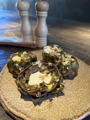 Artichoke   at Honest Greens - Las Ramblas in Barcelona