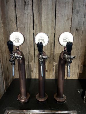 Water options   at Honest Greens - Las Ramblas in Barcelona