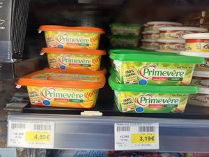 Vegan margarine  at Sherpa  in Chamrousse