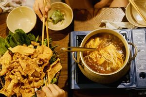   at Chay Vỉa Hè in Hanoi