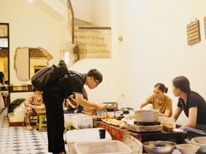   at Chay Vỉa Hè in Hanoi