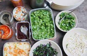   at Chay Vỉa Hè in Hanoi