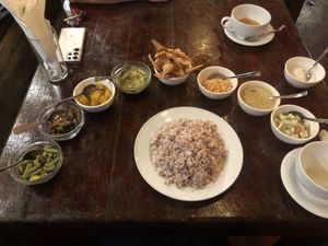 Vgn curry set  at Dream Family  in Tangalle