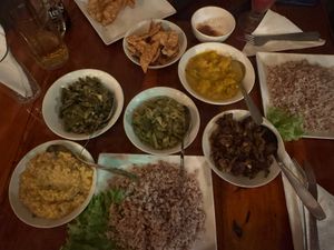 veganes Curry  at Dream Family  in Tangalle