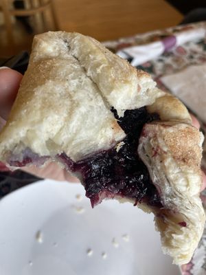 Blueberry turnover 😍😍😍😍  at Blackwell's Catering in Lewisburg