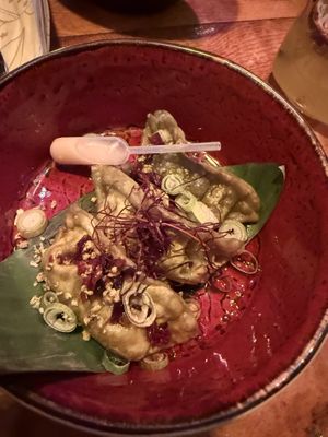 Gyoza 🥟   at Brasserie Quinty's in De Koog