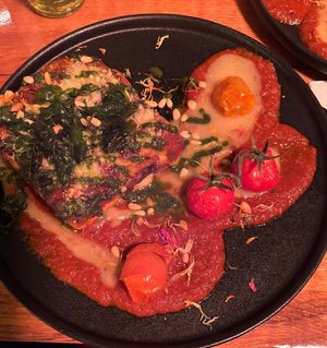 Groente lasagne at Brasserie Quinty's in De Koog