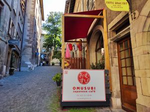 Exterior at Omusubi Café in Geneva
