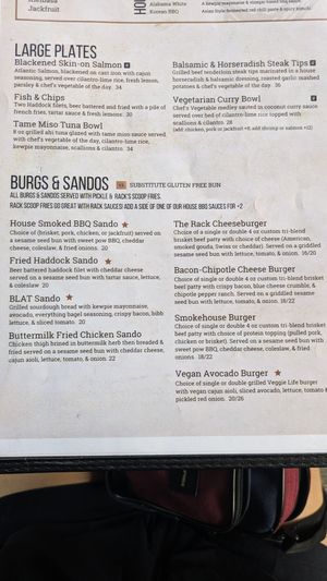  at The Rack BBQ in Carrabassett Valley