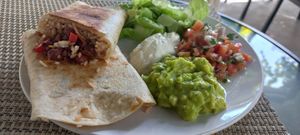 Vegan Burrito at Riviera Punta Cana in Punta Cana