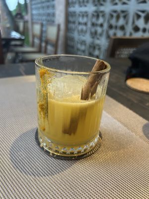 Tasty Cocktails - even sours with vegan foam  at Smoke & Bitters in Dikwella