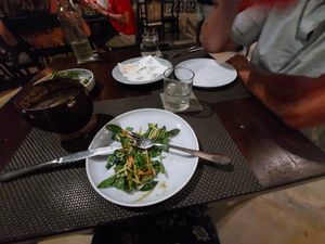 Salad at Smoke & Bitters in Dikwella