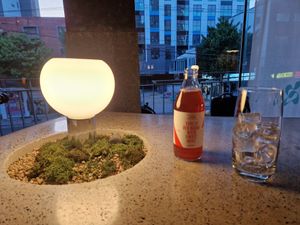 Soda Strawberry at Ggulggeok House - 꿀꺽하우스 in Busan